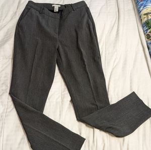 H&M charcoal gray slacks size 6